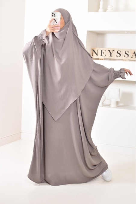 Coffret must have Omra/Hajj femme ensemble modestes khimar abaya