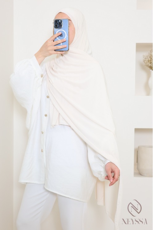 Geschenkidee verschleierte Frau Box 4 Hijab mit Baumwolleffekt