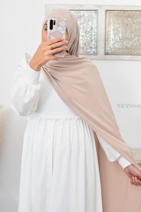 Geschenkidee verschleierte Frau Box 4 Hijab mit Baumwolleffekt