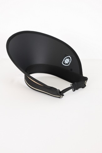 Visière femme anti UV multisport ajustable avec élastique 2