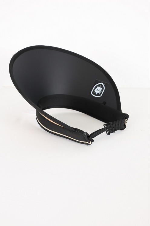 Visière femme anti UV multisport ajustable avec élastique