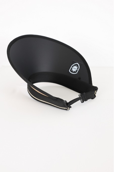 Visière femme anti UV multisport ajustable avec élastique