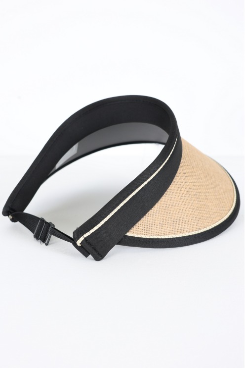 Adjustable Women's UV-Protective Multisport Visor with Elastic Band