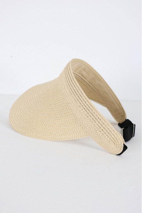 Visière casquette femme ajustable avec élastique, protection du visage