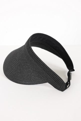 Adjustable women’s visor cap with elastic, face protection 2
