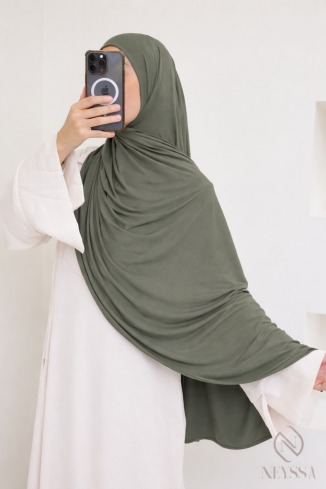 Modal-Hijab aus blickdichter, leichter Baumwolle für jede Jahreszeit 2