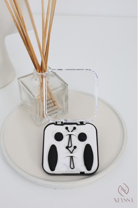 Pack d'épingles noir discrets pour hijabs, pour une bonne fixation