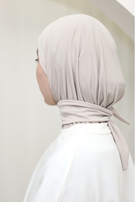 Hijab cagoule à enfiler à nouer en jersey premium must have