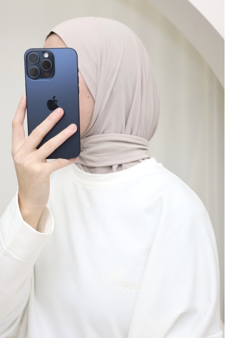 Hijab cagoule à enfiler à nouer en jersey premium must have