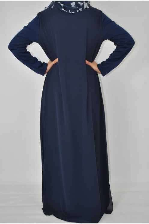 Robe Fente Mousseline Ameenah - Neyssa Boutique