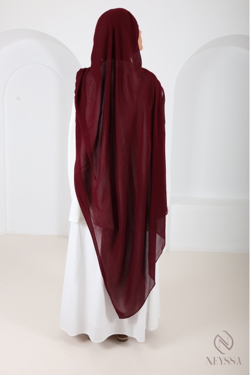 MAXI-Hijab aus 100 % hochwertiger, leichter Baumwolle, für den Sommer