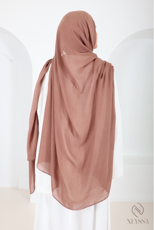 MAXI-Hijab aus 100 % hochwertiger, leichter Baumwolle, für den Sommer
