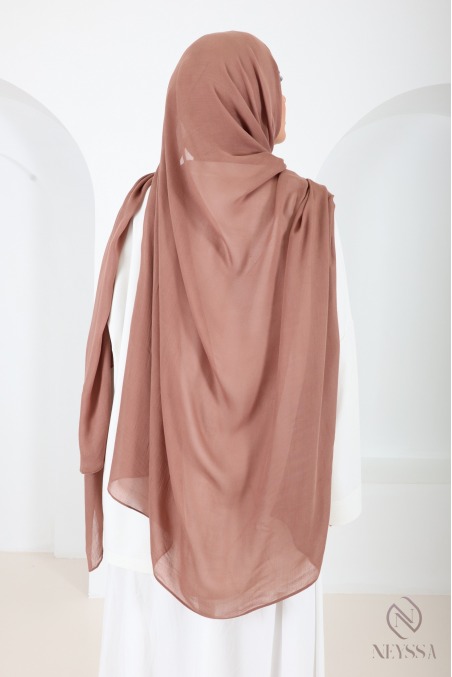 MAXI-Hijab aus 100 % hochwertiger, leichter Baumwolle, für den Sommer