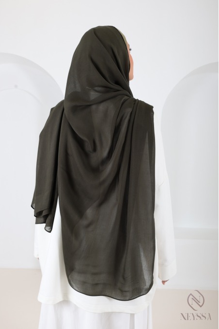 MAXI-Hijab aus 100 % hochwertiger, leichter Baumwolle, für den Sommer