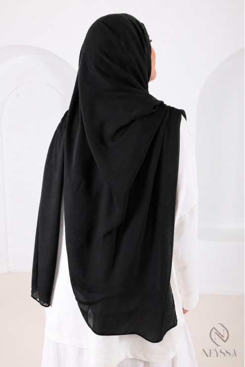 MAXI-Hijab aus 100 % hochwertiger, leichter Baumwolle, für den Sommer