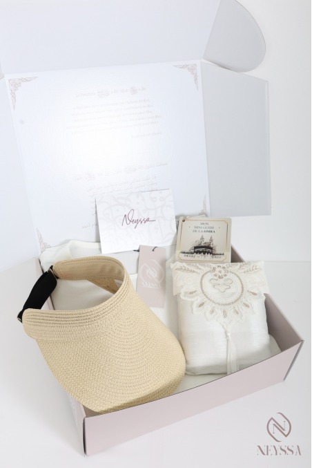 Box omra/hajj femme abaya + khimar en jazz must have