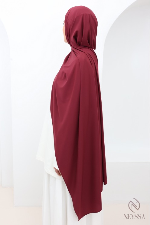 Langer Hijab aus Jersey Air, ein leichtes Material, ideal Sommer