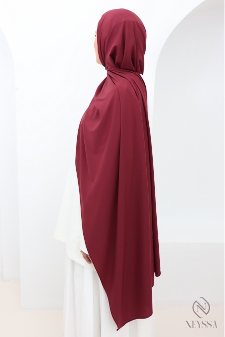 Langer Hijab aus Jersey Air, ein leichtes Material, ideal Sommer