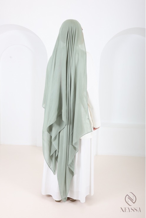 MAXI-Hijab aus 100 % hochwertiger, leichter Baumwolle, für den Sommer