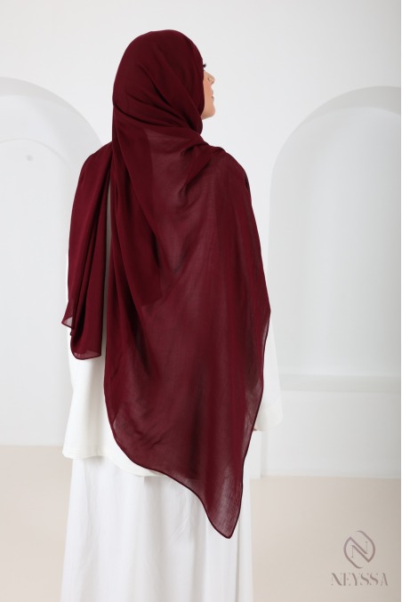 MAXI-Hijab aus 100 % hochwertiger, leichter Baumwolle, für den Sommer