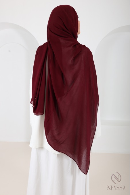 MAXI-Hijab aus 100 % hochwertiger, leichter Baumwolle, für den Sommer