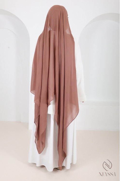 MAXI-Hijab aus 100 % hochwertiger, leichter Baumwolle, für den Sommer