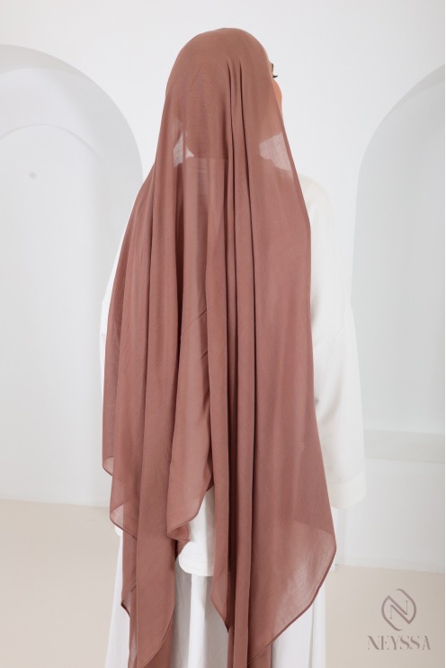 Hijab MAXI modal 100% coton léger de haute qualité, idéal pour l'été