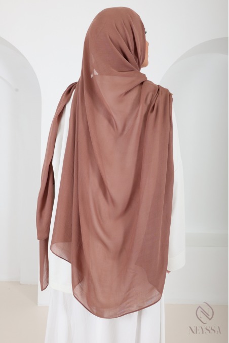 MAXI-Hijab aus 100 % hochwertiger, leichter Baumwolle, für den Sommer