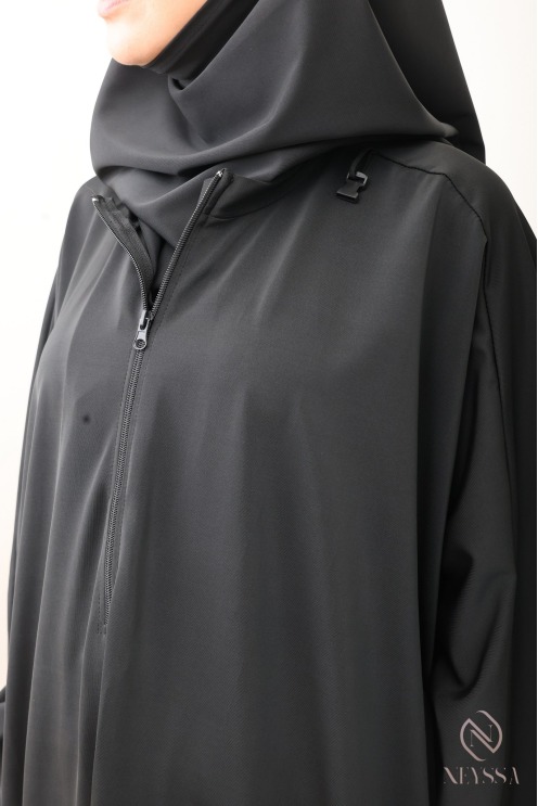 3-teiliger Bade-Jilbab mit zum Binden bestimmtem Khimar