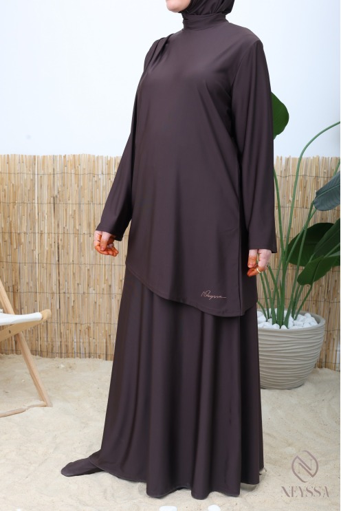 Burkini 3 pièces avec jupe longue by neyssa