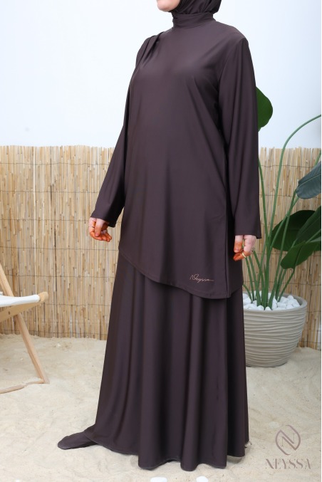 Burkini 3 pièces avec jupe longue by neyssa