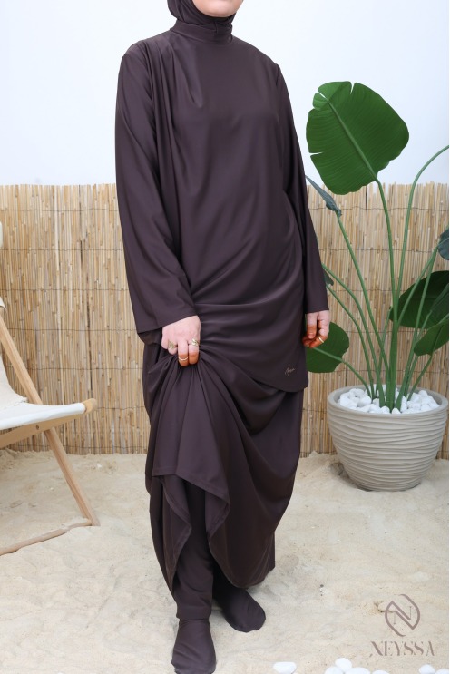 Burkini 3 pièces avec jupe longue by neyssa