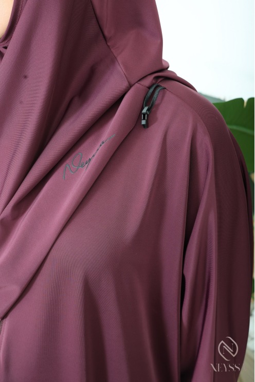 Burkini style Jilbeb de bain khimar, tunique longue, palazzo femme