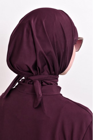 Burkini moderne figue tunique avec zip, tissu hydrofuge 2