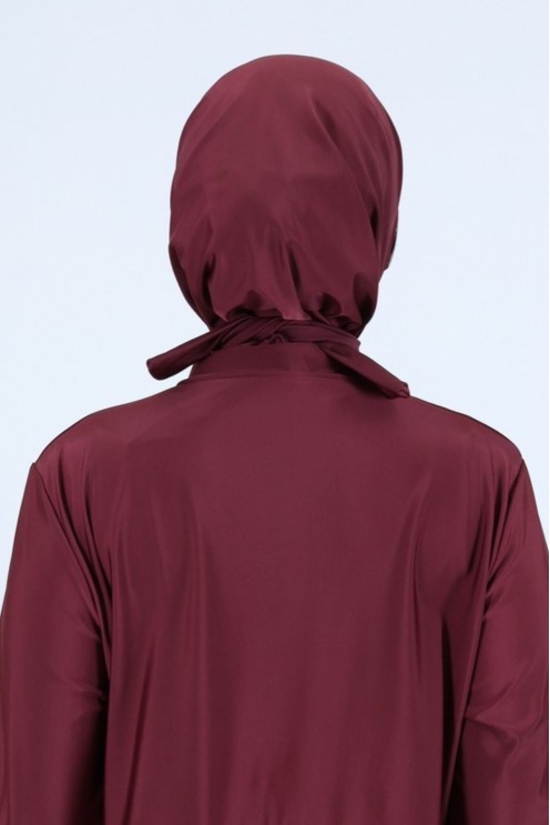 Veiled woman's burkini bathing hood Neyssa Confection summer 2024