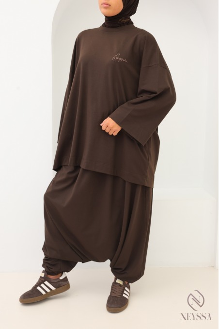 Lässiges Haremshosen-Set für einen trendigen Sportswear-Look Neyssa