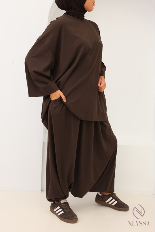 Ensemble sarouel casual pour un look sportswear tendance Neyssa