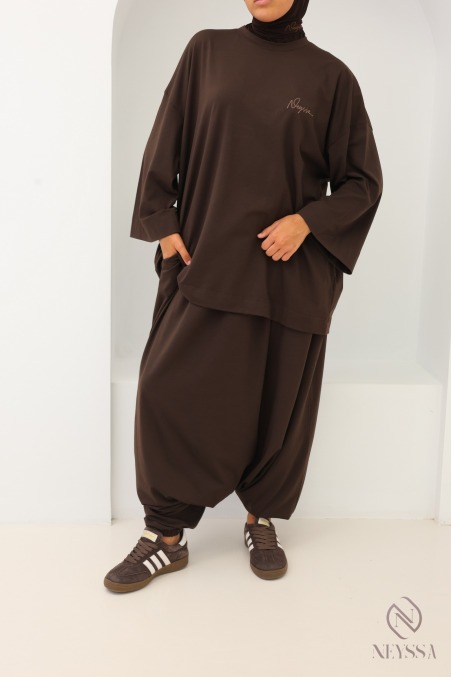 Ensemble sarouel casual pour un look sportswear tendance Neyssa
