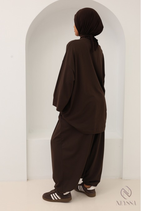 Ensemble sarouel casual pour un look sportswear tendance Neyssa