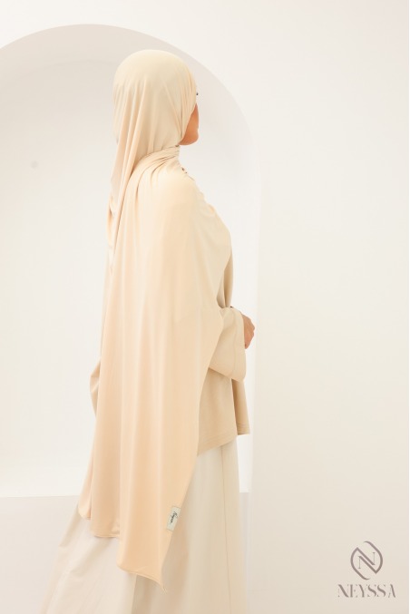 Hijab jersey liquide long tissu doux by Neyssa Confection