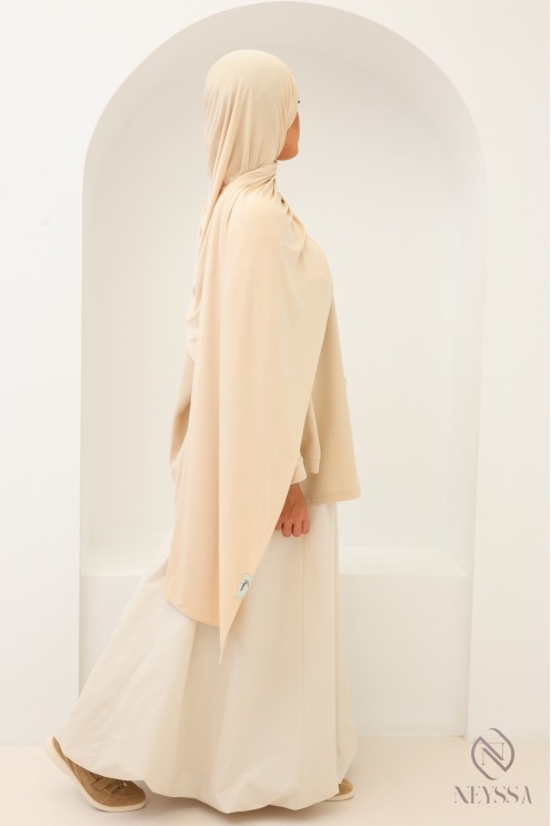 Hijab jersey liquide long tissu doux by Neyssa Confection