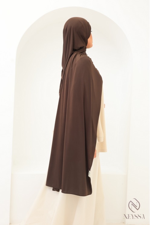 Hijab jersey liquide long tissu doux by Neyssa Confection