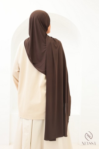 Hijab jersey liquide long tissu doux by Neyssa Confection