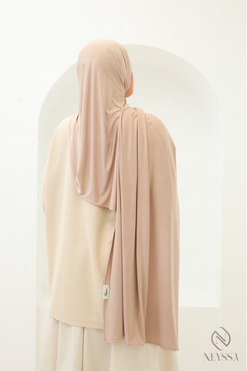Hijab jersey liquide long tissu doux by Neyssa Confection