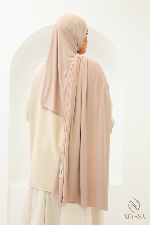 Langer Hijab aus weichem, fließendem Jersey von Neyssa Confection