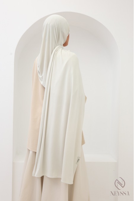 Hijab jersey liquide long tissu doux by Neyssa Confection