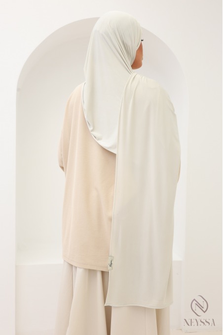 Hijab jersey liquide long tissu doux by Neyssa Confection
