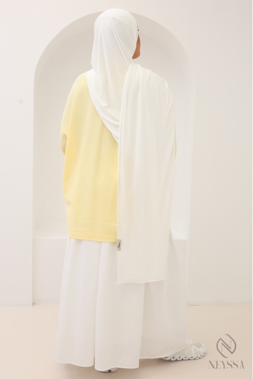 Langer Hijab aus weichem, fließendem Jersey von Neyssa Confection