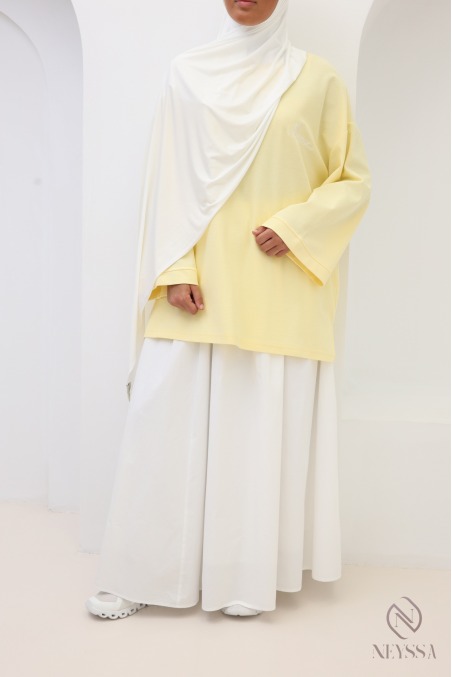 Langer Hijab aus weichem, fließendem Jersey von Neyssa Confection