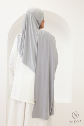 Hijab jersey liquide long tissu doux by Neyssa Confection 2